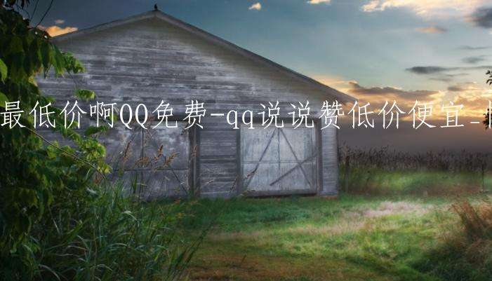 晨曦秒赞网-刷赞网站推广qq免费说说赞的简单介绍