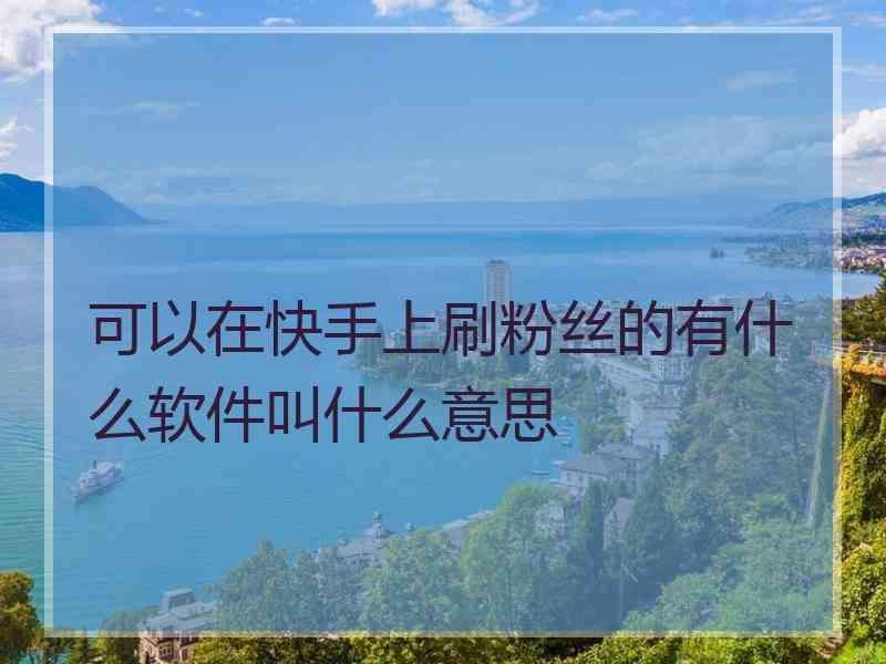 刷快手僵尸粉的后果？-问答百科的简单介绍