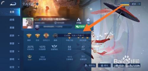 王者主页赞业务_王者主页赞有什么用